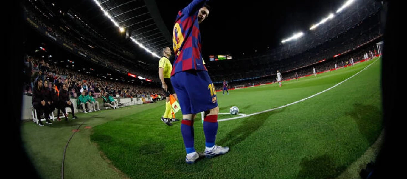 Ο Μέσι έκανε αντίπαλο να… γονατίσει μπροστά του (βίντεο)